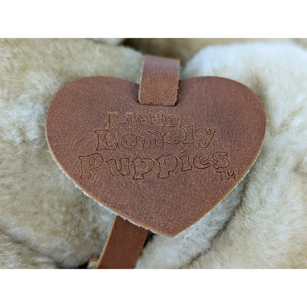 Little Lonely Puppies Dog Plush‎ 10 Inch JRL Toys 1985 Stuffed Animal Toy